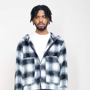 Ropa Casual Streetwear para hombre caqui azul claro chaquetas de lana abrigos clásico cuello alto bombardero primavera otoño chaqueta - Product Image 2