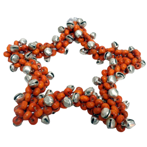 Décoration de noël nouveauté maison décorative suspendus étoile fer/perles tenture murale étoile pour la main en vrac - Product Image 5