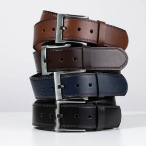 Usine en gros hommes décontracté alliage boucle ceinture léger respirant Durable haute résistance mélange parfait qualité - Product Image 5