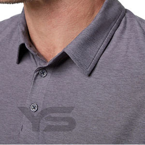 Logo personnalisé polo d'été grande taille pour hommes t-shirt de golf personnalisé en coton/élasthanne style décontracté imprimé Technics grande taille - Product Image 3