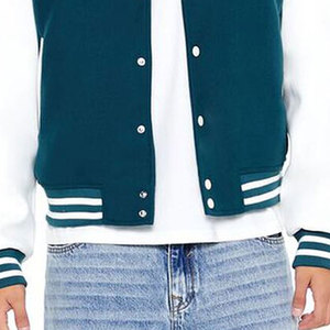 Chaqueta Universitaria Personalizable para Hombre con Bordado, Ropa Urbana Bordada, Prenda Exterior de Moda para Invierno - Product Image 5