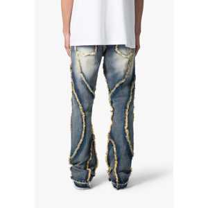 B638 ETHEREAL FLARE RIP DENIM - Product Image 3