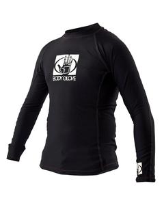 Rashguard respirant à manches courtes pour adulte - Noir UPF50+ Séchage rapide - Product Image 1
