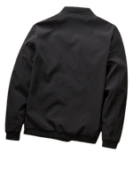 Vestes bomber matelassées réversibles fines de style japonais pour l'hiver, en polyester/coton, avec broderie personnalisée, vente en gros pour hommes