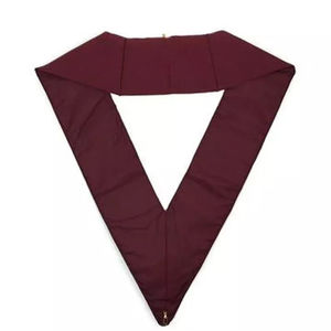 Maçonnique Regalia Royal Arch Officiers Collier sur mesure de haute qualité personnalisé Marron 2025 Style Officier Colliers - Product Image 5