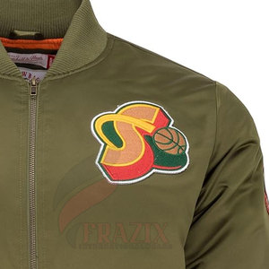 Chaquetas Bomber de Satén de Alta Calidad, Nueva Colección de Invierno, Fabricadas en Pakistán, Cuello Alto, Servicio OEM, Diseño Personalizado - Product Image 4