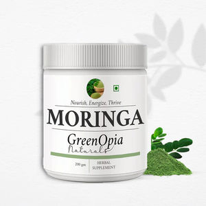 GreenOpia, el Más Vendido, 200g de Polvo de Hoja de Moringa, Extracto Herbal Envasado al Vacío, Alimento Saludable de Grado Alimenticio, Superalimento Ayurvédico para Adolescentes - Product Image 3
