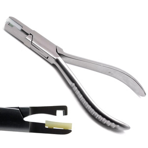 Alicates de ajuste de almohadilla Instrumentos de reparación de gafas de extremo de nailon óptico de 6" - Product Image 1