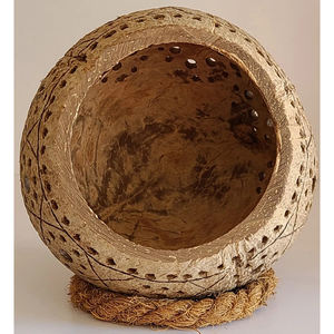 Cuenco vegano hecho a mano oconut Hell andandle, cuenco natural hecho a mano 2023 - Product Image 3