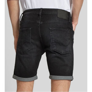 กางเกงขาสั้นผ้ายีนส์ทรงหลวมสำหรับผู้ชายปรับแต่งได้, กางเกงยีนส์ทรงหลวมสไตล์วินเทจทำจากผ้าฝ้าย100% - Product Image 5