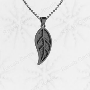 จี้ห้อยแบบกึ่งว่างเปล่าสีเงินสเตอร์ลิง925ออกแบบให้คนรักธรรมชาติกรอบการตั้งค่าเครื่องประดับขนาด11X24มม. - Product Image 3