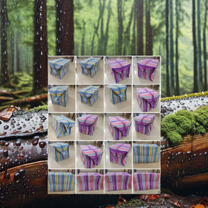 Bolsas de Cosméticos de Alta Calidad y Elegantes, Estuches de Plástico Reciclado de Polipropileno con Cierre de Cremallera y Broche, Marca Kapadavala - Product Image 5