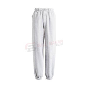 Pantalon de sport de conception personnalisée de haute qualité pour femmes taille haute Style ample vêtements d'entraînement toile tissu pour la course d'hiver - Product Image 1