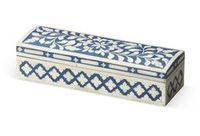 Boîte à bijoux rectangulaire en bois, incrustation osseuse, artisanale, personnalisable, style moderne américain, écologique, boîte de rangement hermétique