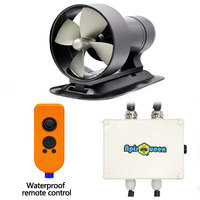 Moteur électrique puissant AQ1121 48V pour bellyboat, poussée de 21 kg, propulsion de 2000 W pour bateaux gonflables et installations de loisirs