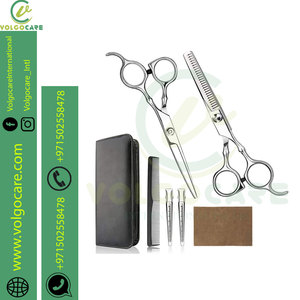 Juego de adelgazamiento de cabello profesional, tijeras de peluquero de 5,5 pulgadas con hoja de acero inoxidable, punta roma afilada, hoja recta de peluquería - Product Image 6