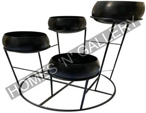 Exclusive Design Home & Garden Planters Usage Home Hotel Garden Decor Indoor Flower Pot Good Metal Customized - Product Image 4