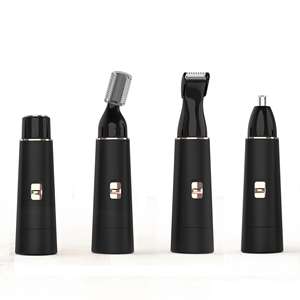 Voyage USB étanche Mini tondeuse à cheveux épilateur facial indolore pour les femmes tondeuse à sourcils et nez Bikini dispositif d'épilation - Product Image 1