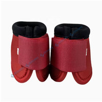 Botas de Neopreno para Caballos con Logotipo Personalizado, Diseño Anti-Torsión, Cierre de Velcro, Ligeras, para Protección de Cascos