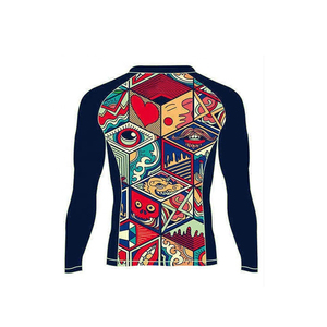 2024 personnalisé OEM adultes Rash Guard léger confortable durable prix de gros avec impression par sublimation - Product Image 4