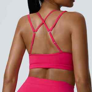 Femmes beau dos haut Push Fitness sport soutien-gorge respirant vêtements de sport pour Yoga course sport sous-vêtements confortables hauts - Product Image 2