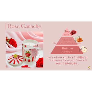 กานาชกุหลาบแฮนด์เมดในพาราฟินแว็กซ์สำหรับตกแต่งบ้านในวันวาเลนไทน์ - Product Image 3