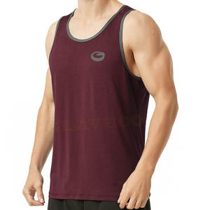 เสื้อกล้ามผ้าฝ้ายลำลองสำหรับผู้ชายน้ำหนักเบาแห้งเร็วระบายอากาศได้ดีสำหรับออกกำลังกายกลางแจ้งใช้ในฤดูร้อนลดกระหน่ำไซส์พิเศษ - Product Image 2