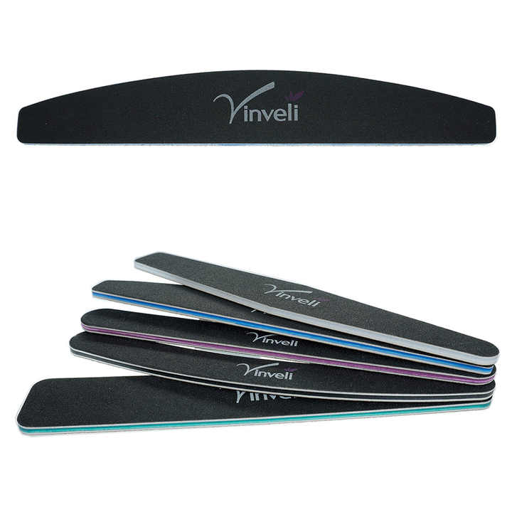 Korea VINVELI BLACK Nail Buffer High Quality Nail File From a Trusted Supplier