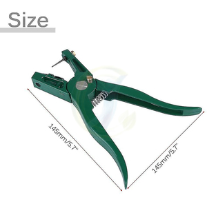 Applicateur d'étiquettes auriculaires réutilisable et écologique, poinçon pour étiquettes d'oreille d'animaux, pince pour étiquettes d'oreille de bétail, outil agricole, instruments vétérinaires - Product Image 2