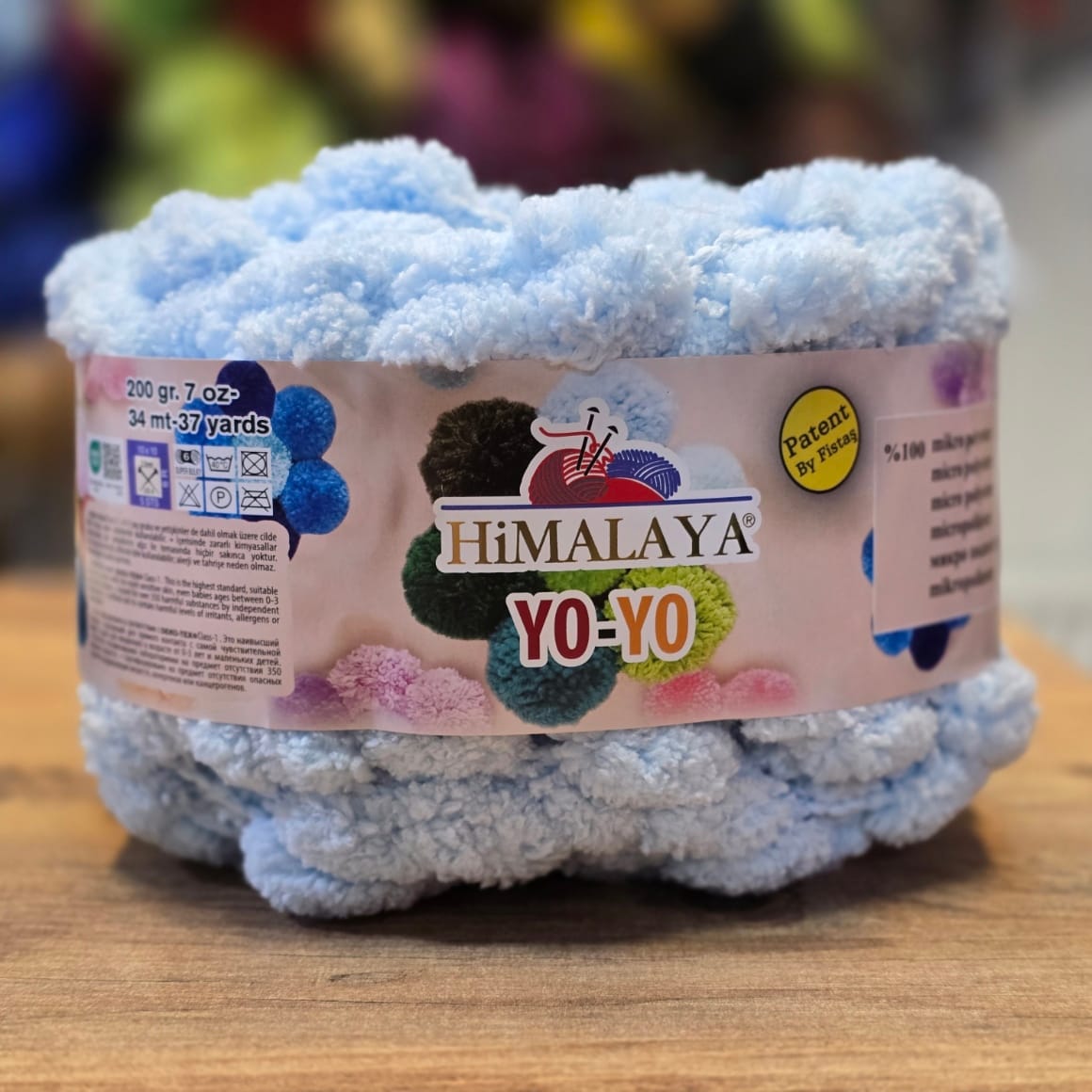 Himalaya Yo-Yo 82109 Blue Spandex Yarn Product