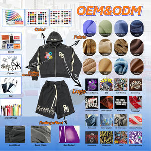 Sudaderas con capucha Unisex de gran tamaño Boxy, ropa de calle personalizada, rasgada, Vintage, lavado, sol, desteñido, diseño desgastado para hombres, sol de invierno - Product Image 3