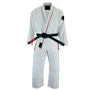 Uniforme ligero de karate de artes marciales, uniforme de Karate hecho a medida, uniforme de karate de Judo transpirable de mezcla de algodón profesional - Product Image 1