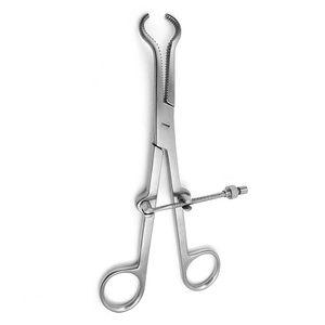Orthopedic Clamp Stainless Steel <strong>Surgery</strong> Room Forceps Custom Made Lewin Bone Holding Forceps 7 Inch Serrated - Product Image 4