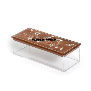 Nouveau design de boîte à bonbons en acrylique de qualité supérieure, fait à la main, nouveau serveur de noix, forme personnalisée, boîte à bonbons de luxe en gros - Product Image 4