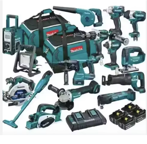 Kit Combinado Industrial de Grado Profesional con Motor sin Escobillas de Iones de Litio LXT de 18 Voltios para LXT1500, con 15 Herramientas, Personalizable OEM, Garantía de 4 Años - Product Image 1