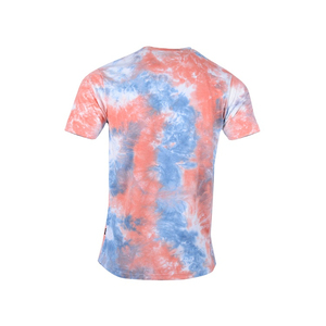 2025 Summer Collection Custom Men's <b>Tie</b> Dye Short Sleeve T-Shirt High Quality 100% Cotton <b>Knitted</b> Fabric - Product Image 5