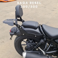 Pour Rebel 300/500 Baga-Tam/Chan-Guong Porte-bagages arrière de type plaque en plastique ABS 3500 kg