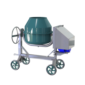 Mini bétonnière portable multicolore personnalisable avec pompe-mélangeur de mortier à moteur diesel pour la construction - Product Image 6