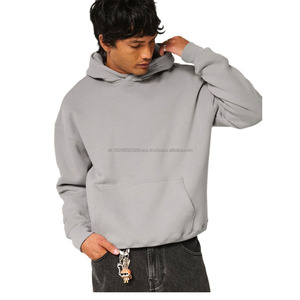 Sweat à capuche pour homme de haute qualité, surdimensionné et ajusté, avec poche, respirant, provenant des fabricants - Product Image 1