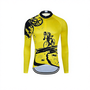 Camiseta Deportiva Personalizada para Hombre, Transpirable, Ecológica, 100% Poliéster, Manga Larga, Ropa de Gimnasio, Atuendo Moderno - Product Image 4