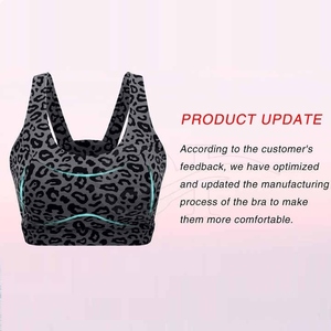 สปอร์ตบราระบายอากาศได้ดีแห้งเร็วดีไซน์ไม่ซ้ำใครสไตล์เรียบง่าย - Product Image 3