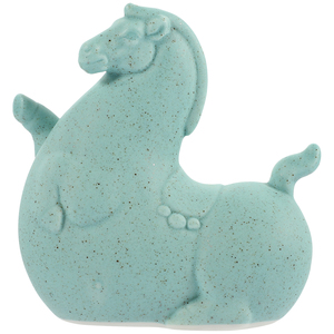 Cheval décoratif Sculpture Vaisselle Objet Vacances et Noël Décoratif Cheval Accent Artisanat Fait Main À Bonnes Affaires - Product Image 1