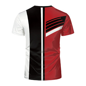 เสื้อยืดคอกลมสีพื้นสำหรับผู้ชายแขนสั้นมีให้เลือกหลายขนาด - Product Image 6