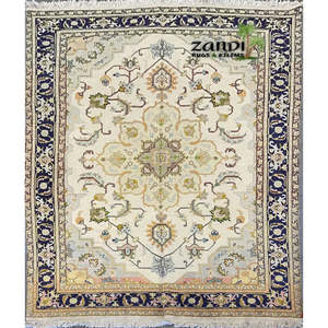 Tapis persan Tabriz unique en son genre, 10'0 x 6'8 - Product Image 1