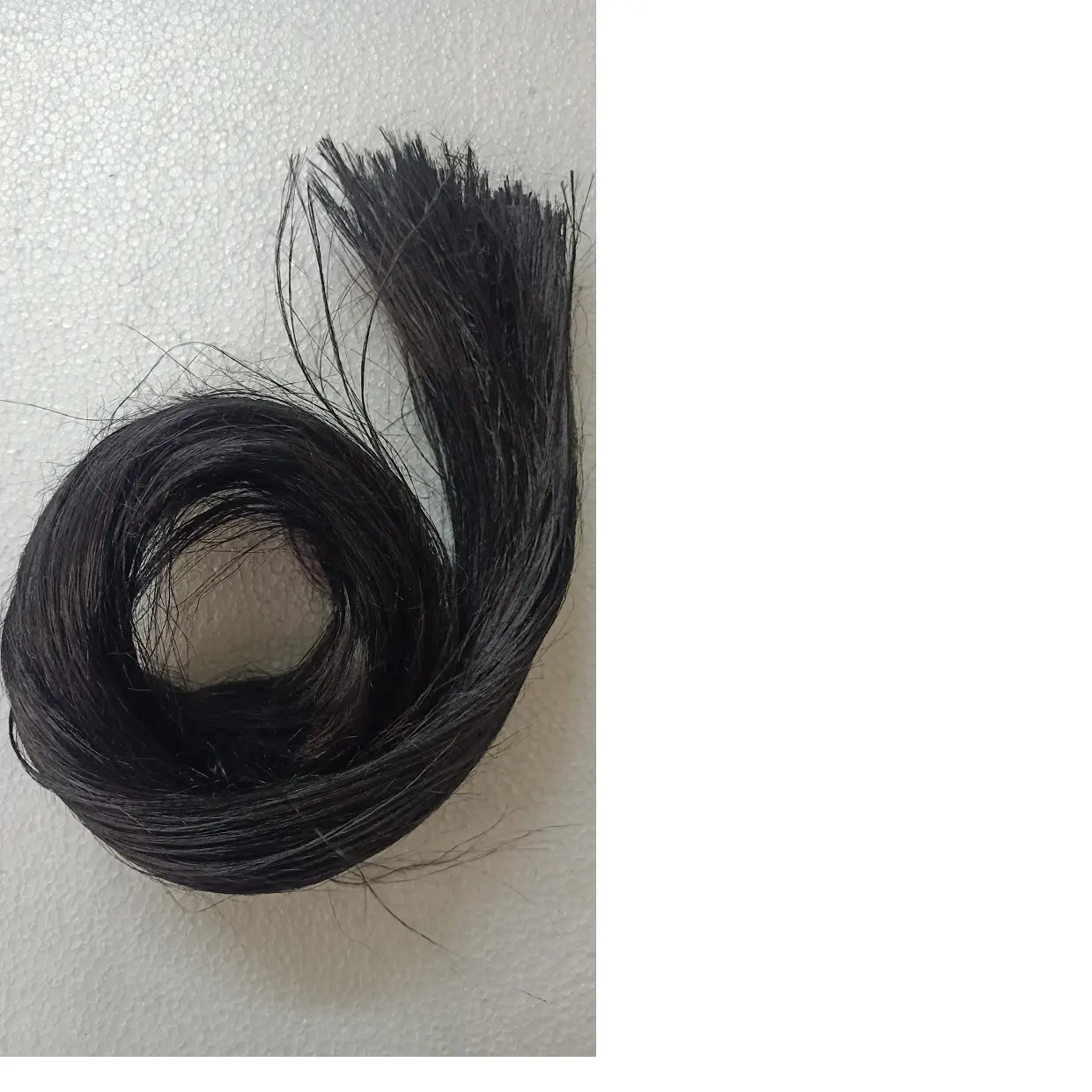 Doğal boyalı siyah muz saç fiber ideal doğal elyaf saç örgüler ve saç dreadlocks resale için uygun yapma