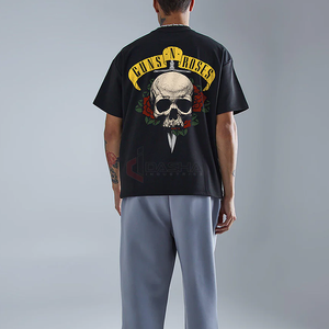 Camiseta de verano con estampado Digital de diseñador de algodón 100%, ropa de calle informal de alta calidad Para Hombre, fabricante - Product Image 5