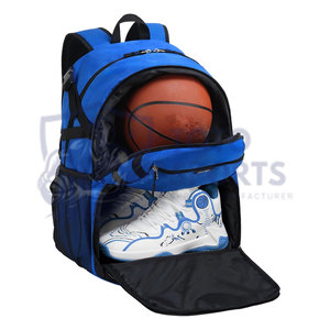 Bolsa de Baloncesto de Poliéster Transpirable y Cómoda con Cierre Superior Suave, Moderna, Profesional, del Mejor Proveedor, con Logotipo Personalizado para Adultos - Product Image 1