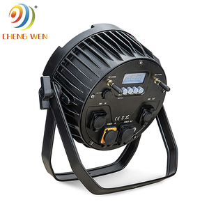 12pcs18W impermeable RGBWA + UV 6 en 1 <span class=keywords><strong>LED</strong></span> iluminación de escenario <span class=keywords><strong>DMX</strong></span> <span class=keywords><strong>512</strong></span> WiFi Par batería potencia remota inalámbrica Uplight para bodas fiestas - Product Image 4
