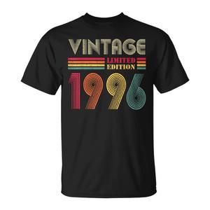 T-shirt vintage del 1996 per il 30° compleanno, personalizzabile, promozionale - Product Image 1