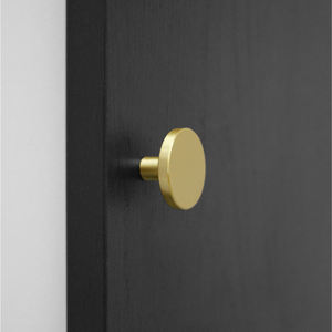 Premium Satin Brass Round Cabinet <b>Knob</b> Modern Minimalist Drawer Pull <b>Adjustable</b> Wardrobe and Kitchen Hardware Accessories - Product Image 4